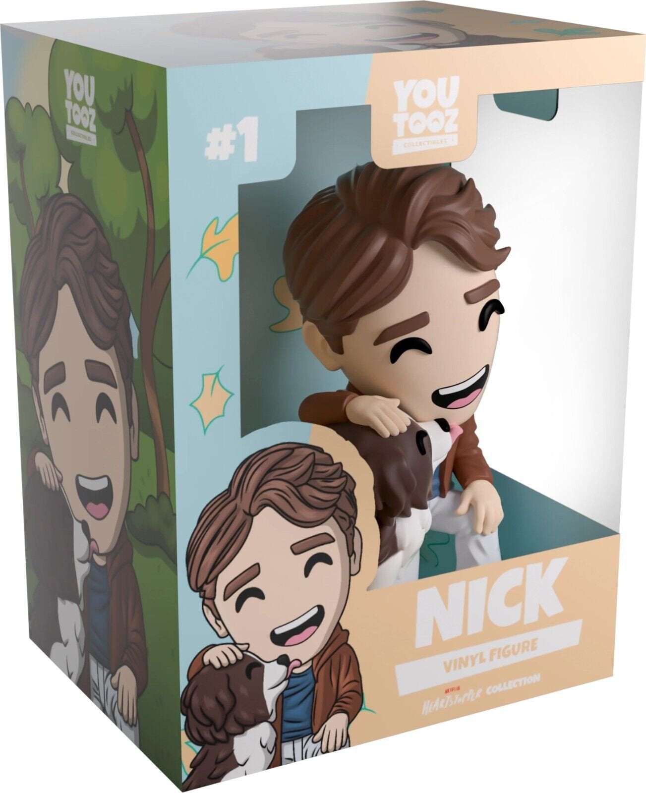 Nick Youtooz Heartstopper Collection - Approx. 4.2" Collectible Vinyl Figure #1 with Window Display Box (PRE-ORDER)