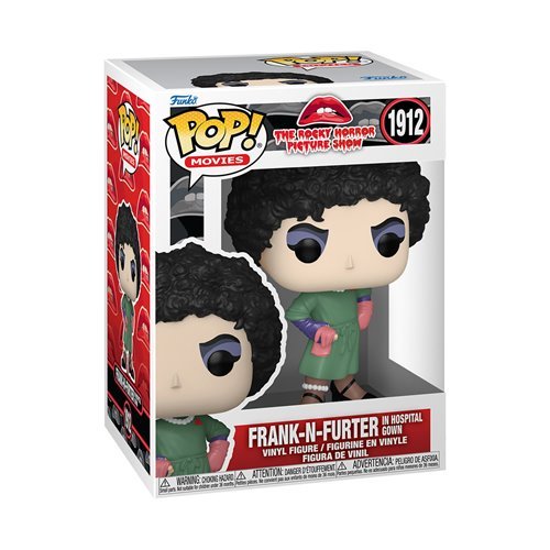 Frank-N-Furter in Hospital Gown #1912 Funko Pop! Movies The Rocky Horror Picture Show Wave 2 - Approx. 4 3/4" Collectible Vinyl Figure - Estimated Arrival: Sept. 2025 (PRE-SALE)