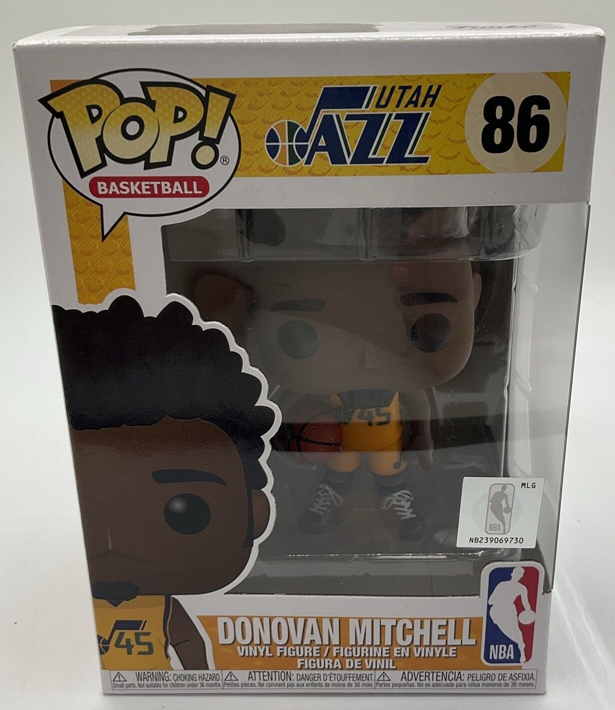 Funko Pop! Vinyl: Donovan Mitchell #86