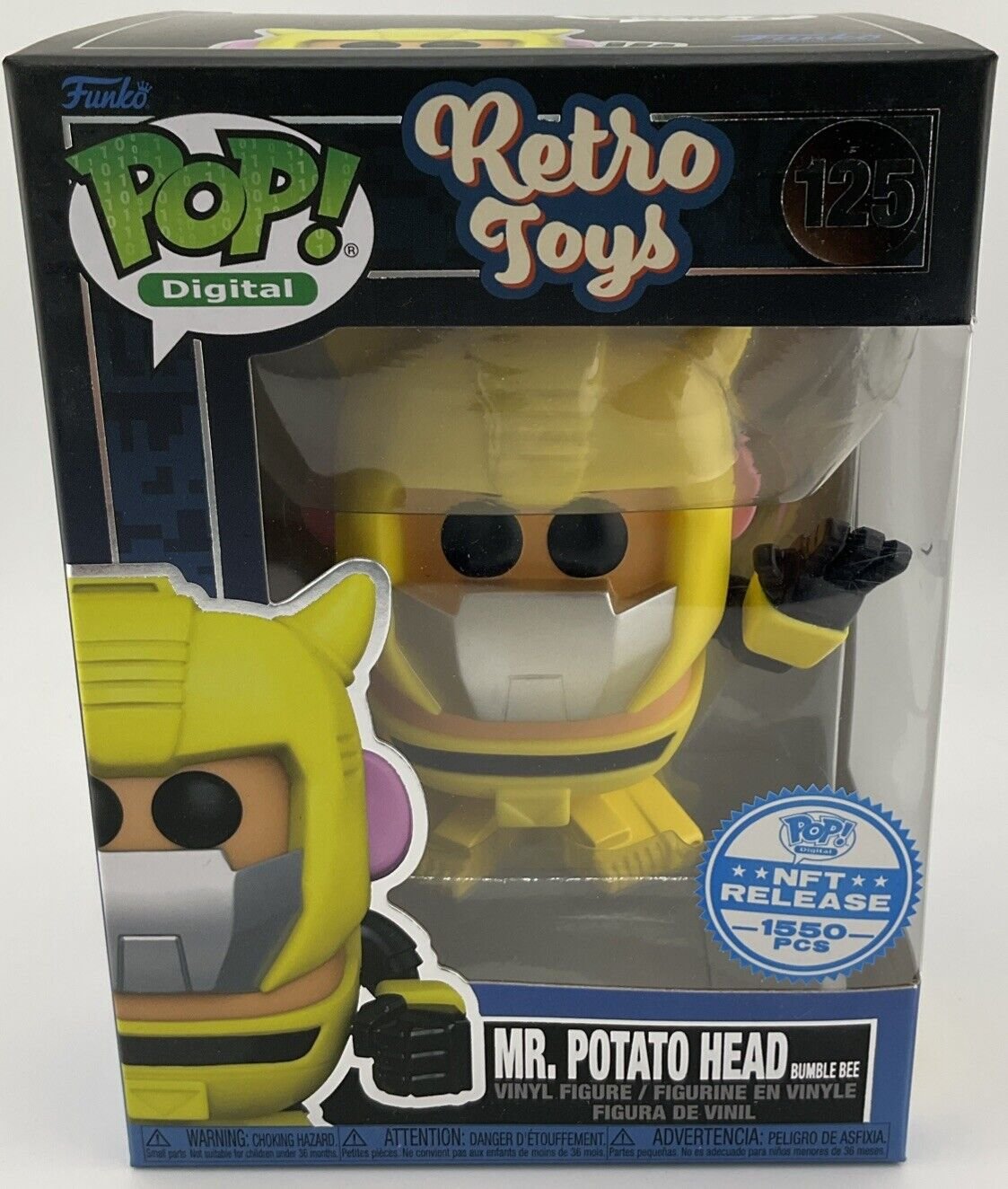 Funko Pop! Vinyl: Hasbro - Mr. Potato Head Bumblebee #125 LE1500PCS