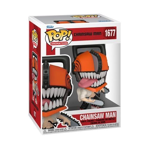 Chainsaw Man Funko Pop! Animation - Vinyl Figure 1677 with Display Box Protector Case (PRE-ORDER)