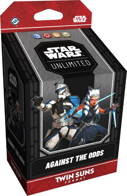 Star Wars Unlimited Twin Suns Against The Odds Card Game Set | Multiplayer TCG Trading Cards, Collectible Card Game, Deck Building Game, Collectible Trading Cards for Strategy Gameplay