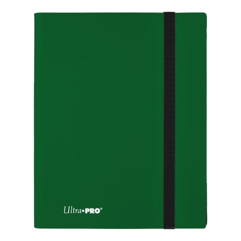 Ultra PRO Binder 9 Pocket Forest Green trading card binder album with 360 Plus card capacity storage