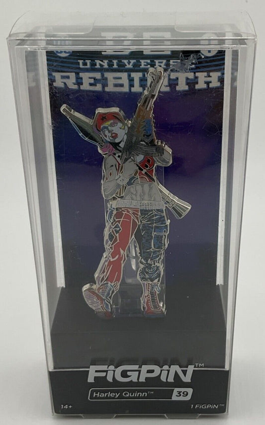 FiGPiN #39: Harley Quinn DC Universe Rebirth 1 - Clean Great Condition Pin