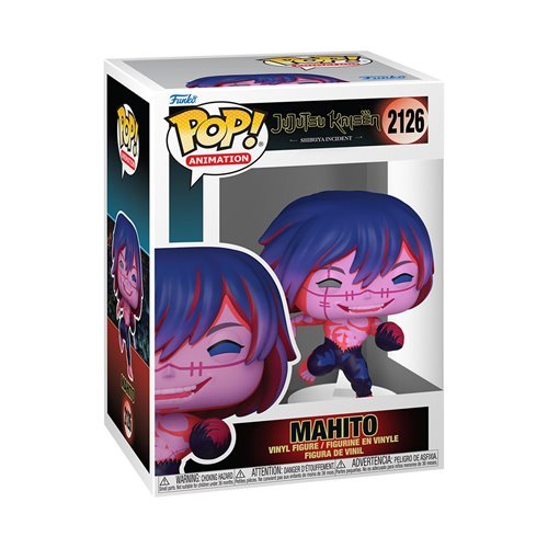 Mahito (Drill) #2126 Funko Pop! Animation Jujutsu Kaisen Shibuya Incident - Approx. 3 3/4" Collectible Vinyl Figure Bundled with Display Box Protector Case - Estimated Arrival: Oct. 2025 (PRE-SALE)