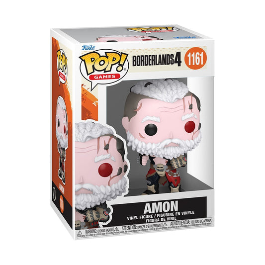 Amon #1161 Funko Pop! Games Borderlands 4 - Approx. 4" Collectible Vinyl Figure Bundled with Display Box Protector Case - Estimated Arrival: Nov. 2025 (PRE-SALE)