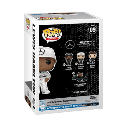 Lewis Hamilton Funko Pop! Racing AMG Petronas Formula One Team - Approx. 4" Collectible Vinyl Figure #09 with Display Box Protector Case (PRE-SALE)