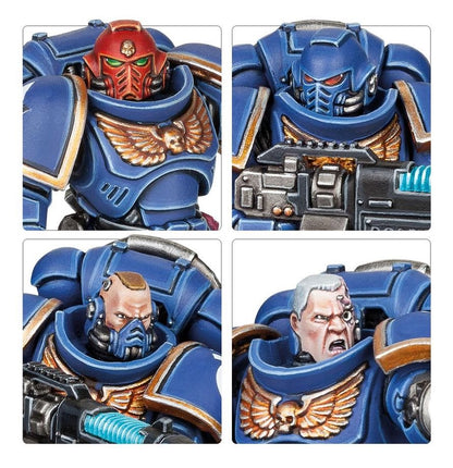 Warhammer 40,000 Space Marines Primaris Hellblasters Squad Miniatures Kit – 10 Multi-Part Plastic Models with Plasma Weapons, Citadel Bases & Transfer Sheet for Warhammer 40K