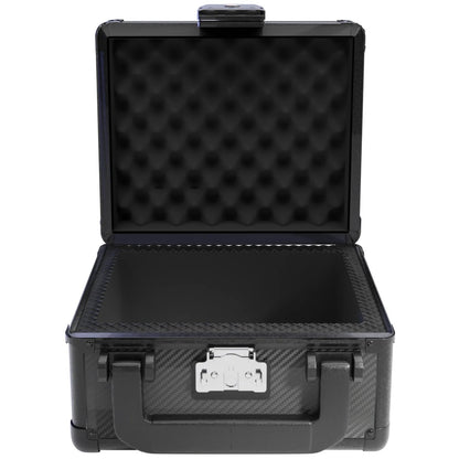 Zion Cases Slab Case GO Carbon Fiber – Holds Up to 25 Graded Card Slabs, TSA-Approved Locking Case, High-Grade Foam Interior, Trading Card Storage & Travel Case (PRE-ORDER)