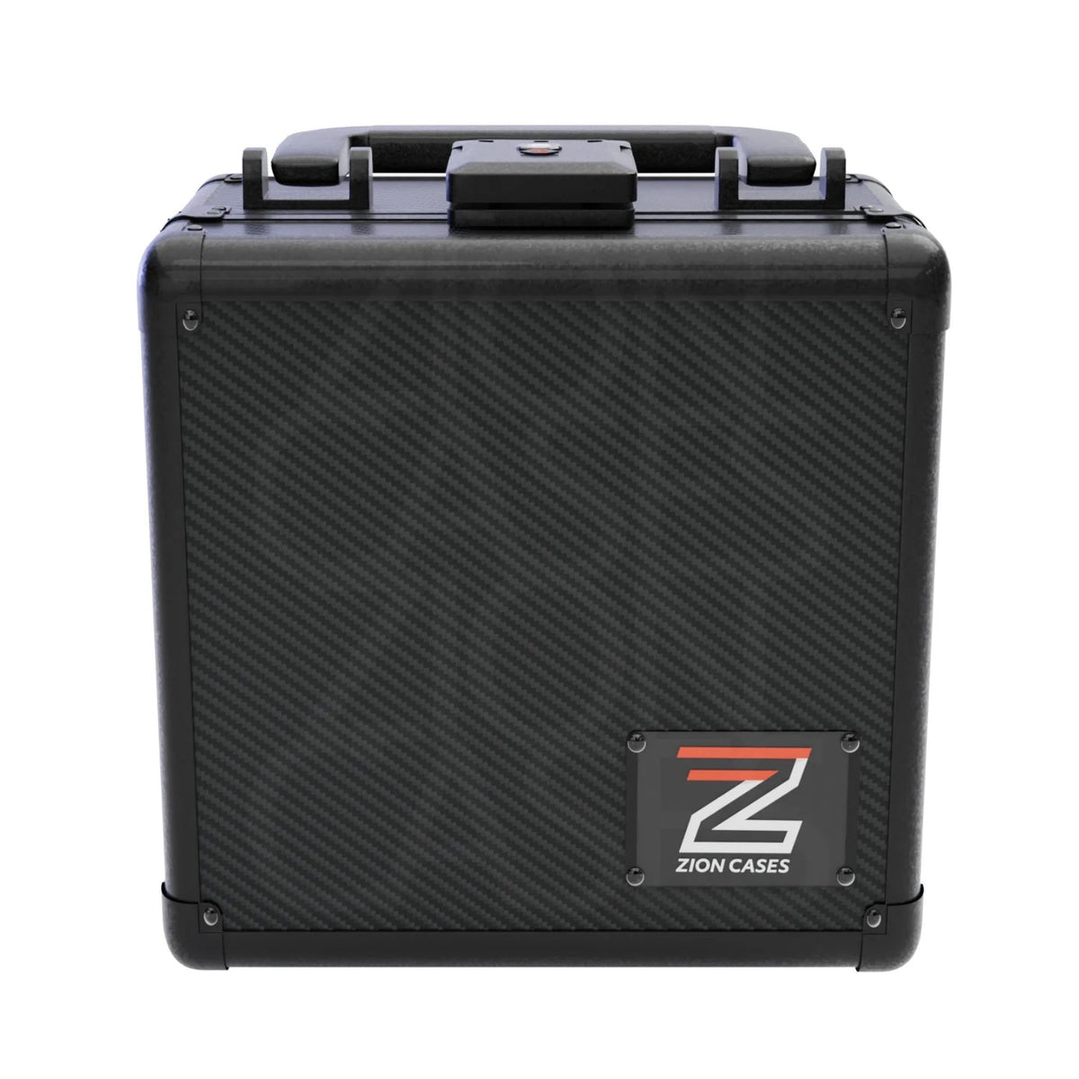 Zion Cases Slab Case GO – Carbon Fiber Black Trading Card Slab Case, Holds Up to 25 Graded Card Slabs, TSA-Approved Locking Mechanism, Protective Foam, Compact Travel & Storage Case (PRE-ORDER)