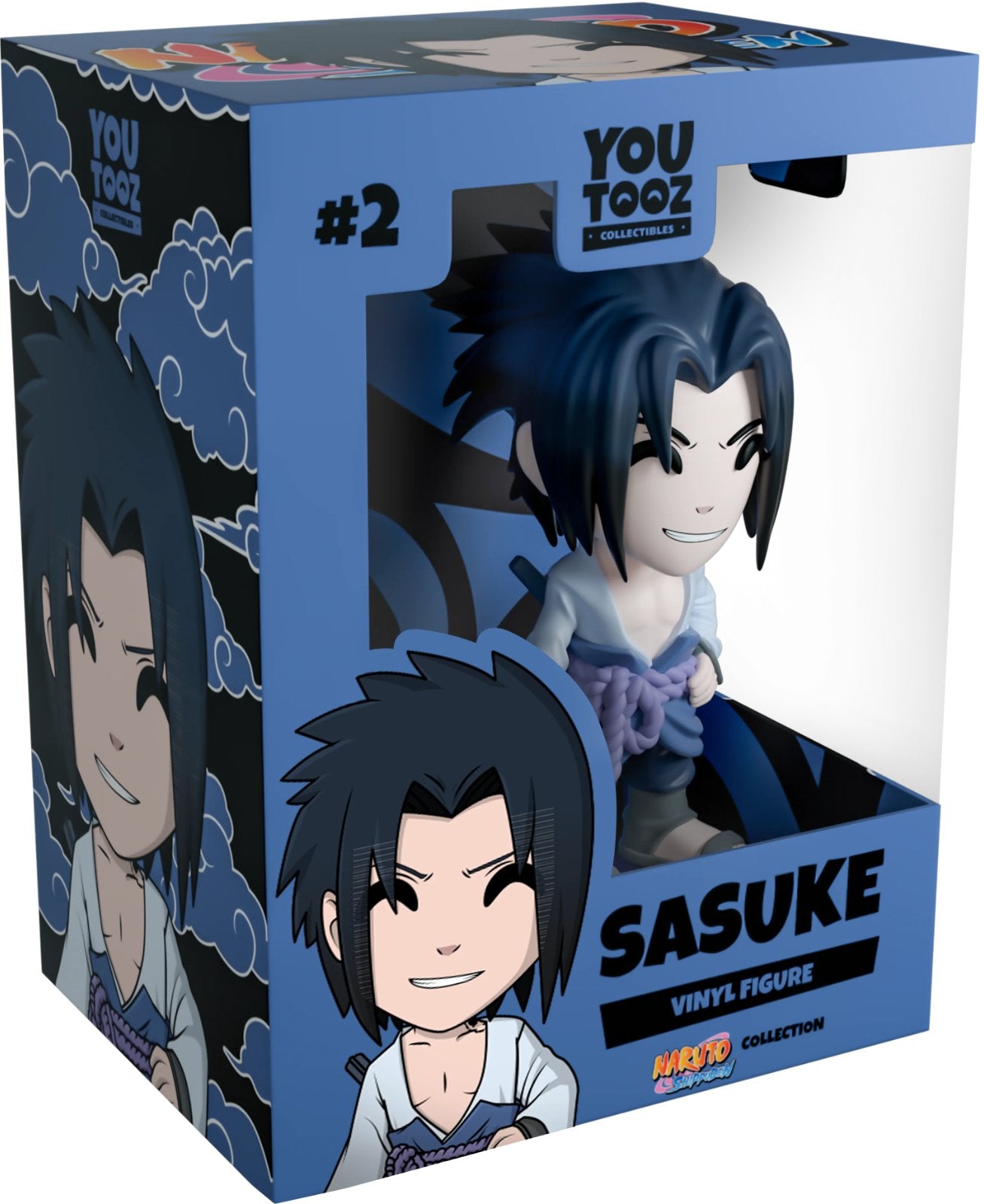 Sasuke Uchiha Youtooz  Naruto Collection - 4.6" Collectible Vinyl Figure #2 with Window Display Box (PRE-SALE)