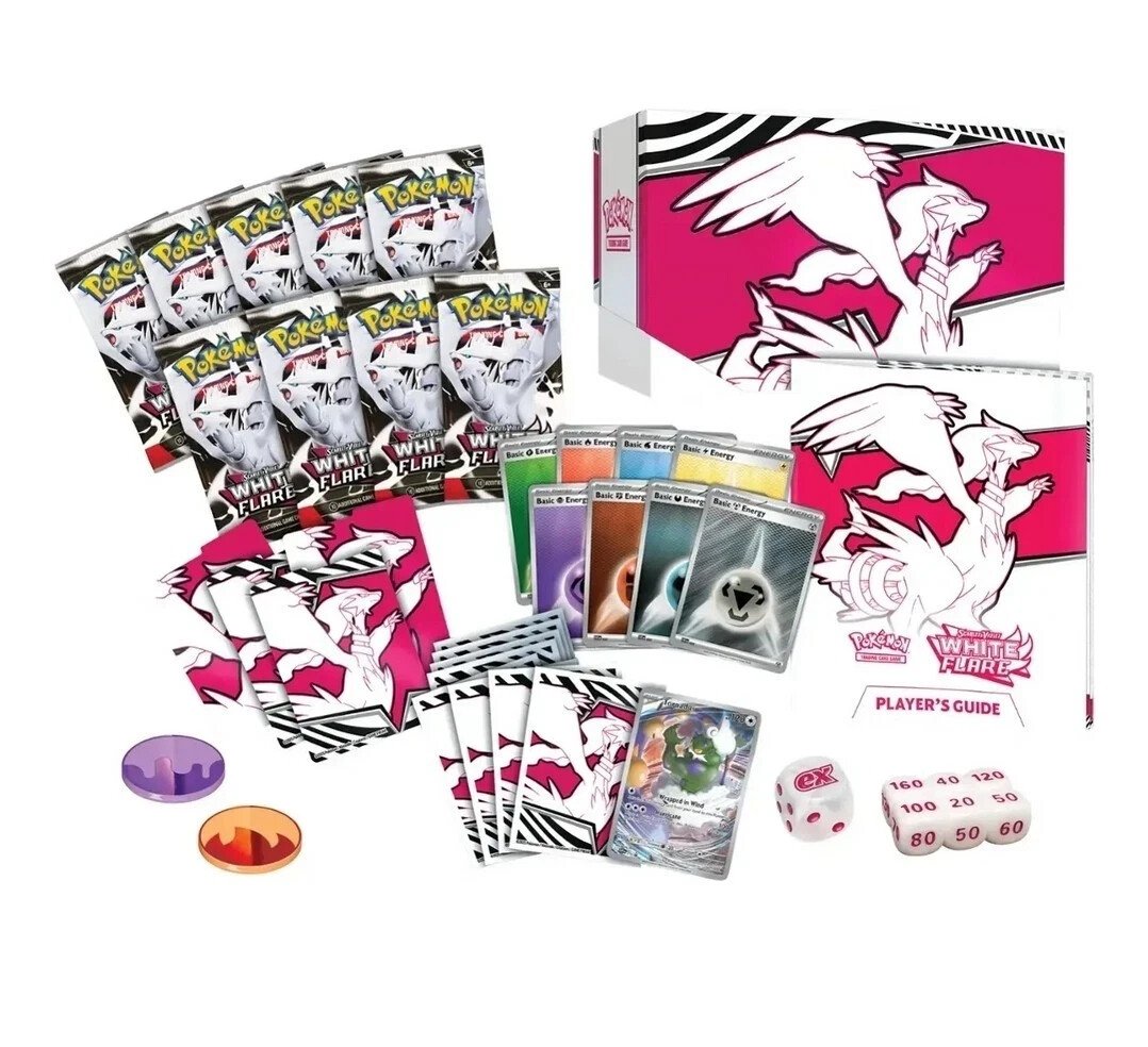 Pokemon TCG Scarlet & Violet White Flare Elite Trainer Box