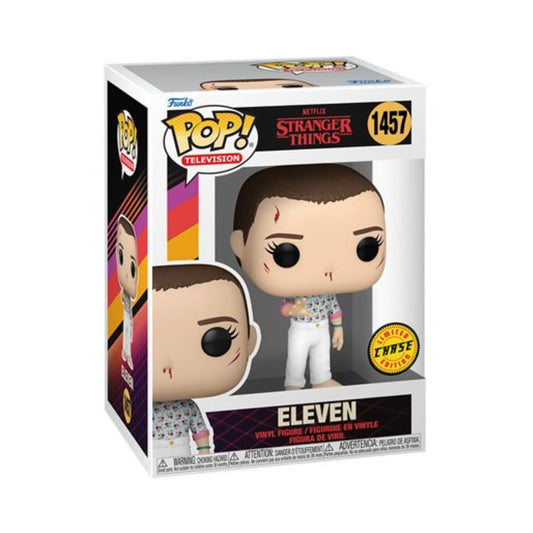 Bloody Eleven Funko Pop! Television Stranger Things - Chase Limited Edition Vinyl Figure #1457 with Display Box Protector Case