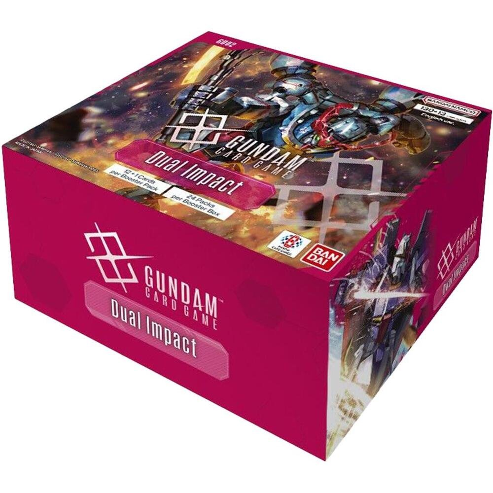 GUNDAM カードゲーム デュアルインパクト 24パック入り　2boxセット Gundam TCG Dual Impact GD02 Booster Box 24 Packs Collectible Card