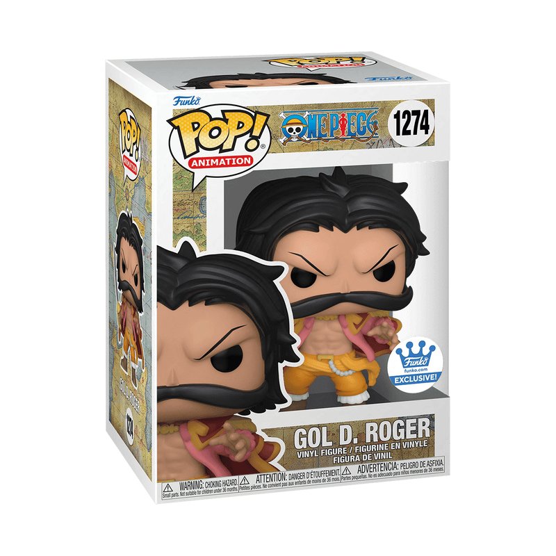 Gol D. Roger #1274 Funko Pop! Animation One Piece - 1 in 6: CHANCE OF CHASE - Collectible Exclusive Vinyl Figure with Window Display Box