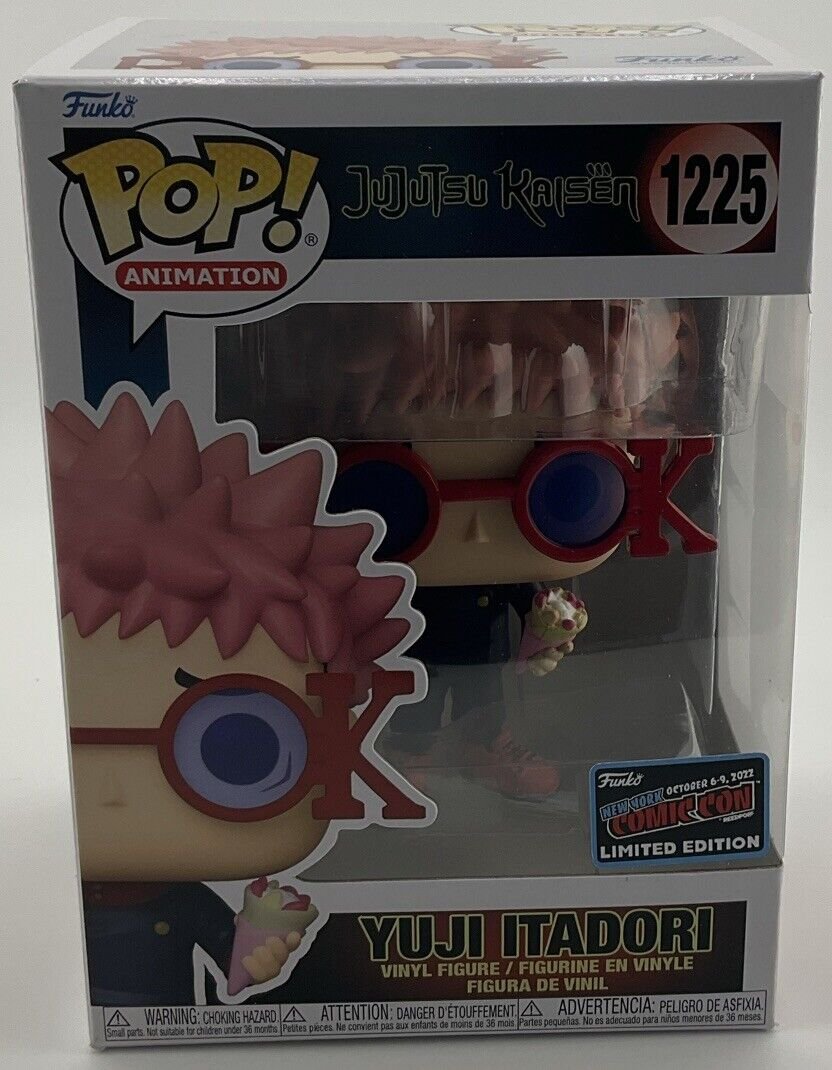 Funko Pop! Vinyl: Jujutsu Kaisen - Yuji Itadori - New York Comic Con Funko...
