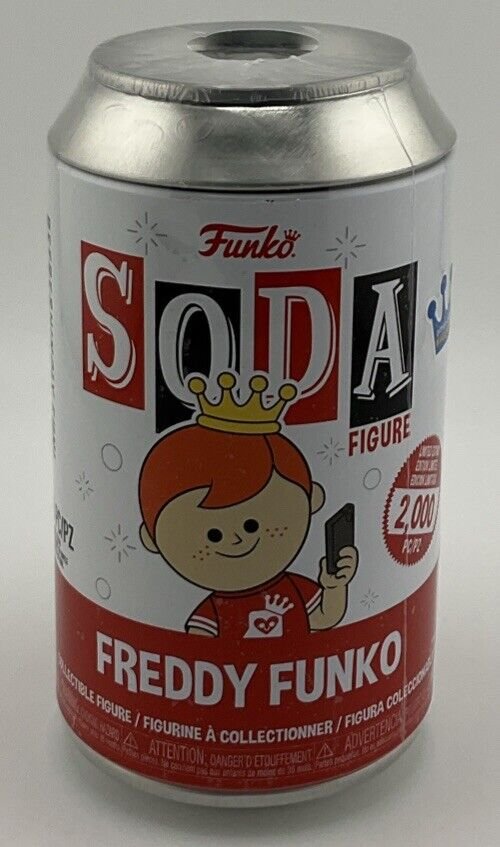 SEALED Funko Vinyl Soda: SOCIAL MEDIA Freddy Funko Exclusive LE:2000Pcs
