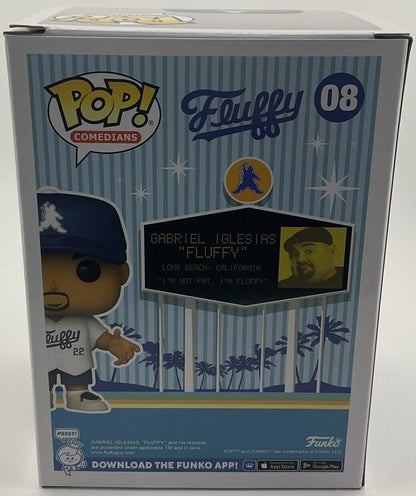 Funko Pop! Comedians Stadium Fluffy White Jersey (Home) #08 Signed