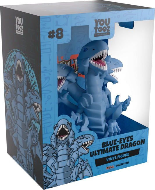 Blue-Eyes Ultimate Dragon Youtooz Yu-Gi-Oh! Collection - 1 in 6: CHANCE OF CHASE -  Approx. 5.2" Collectible Vinyl Figure #8 with Window Display Box (PRE-ORDER)