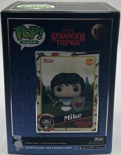 Funko Pop! Digital #191 Stranger Things Mike LE Legendary 3000