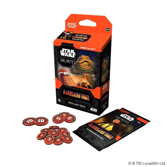 Star Wars: Unlimited - A Lawless Time Jabba the Hutt Spotlight Deck (Pre-Order)