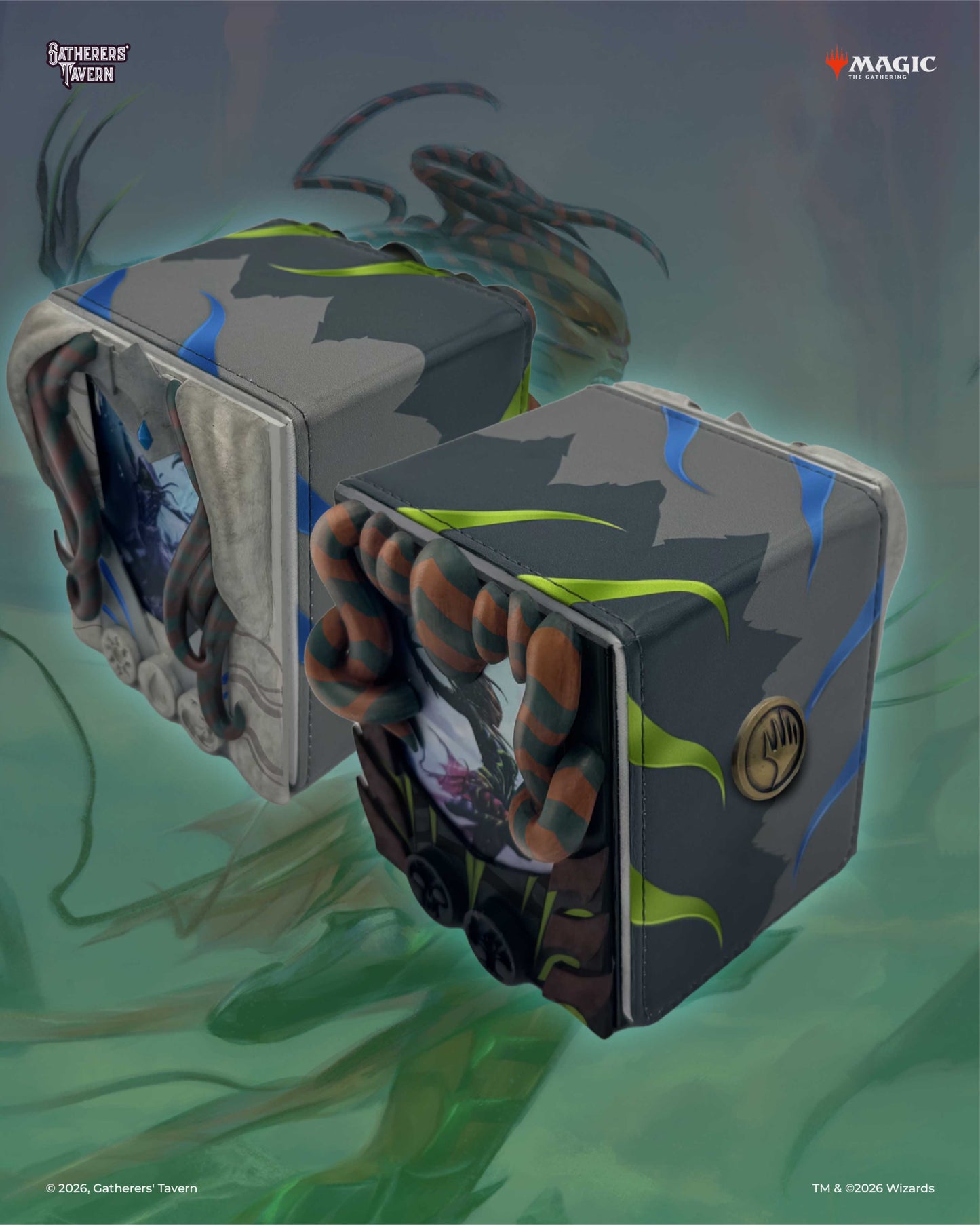 Reality Fracture Vraska Domaru Finest Box – Fractured Reality Collectible, Alternate World Design, Sculpted Details, Tactile Finish, Display Piece for Collectors (PREORDER - Release Date December 30, 2026)