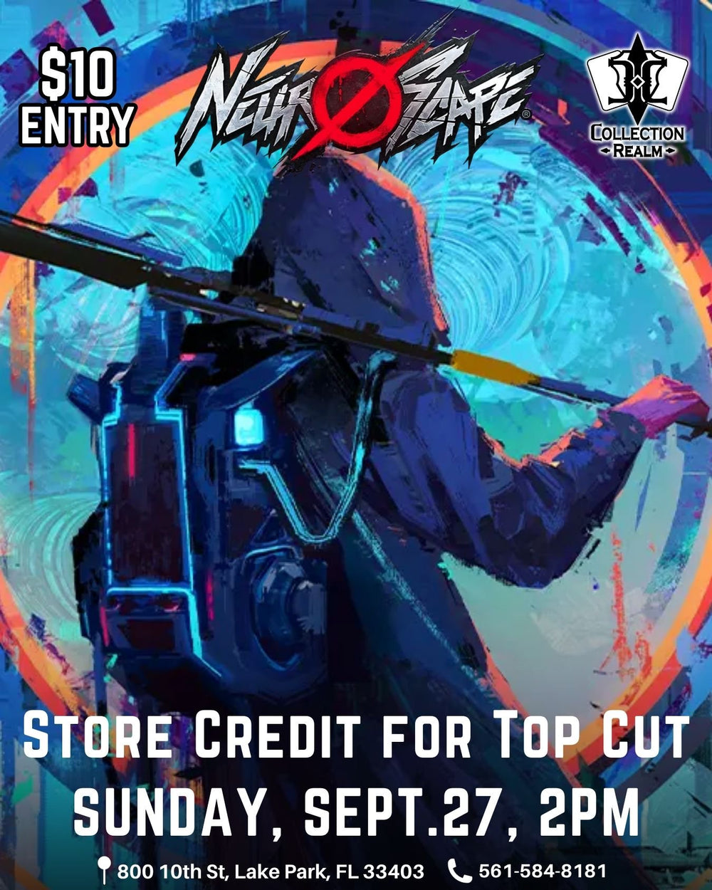 Neuroscape TCG Tournament – September 27, 2026 (Sunday 2:00 PM)