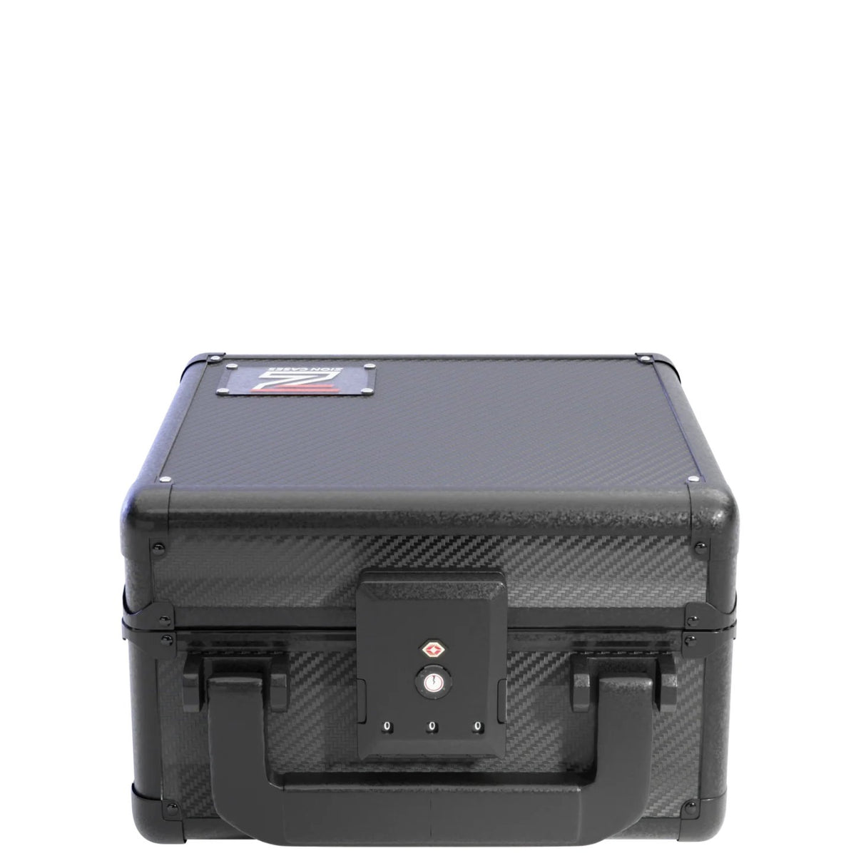 Zion Cases Slab Case GO Carbon Fiber – Holds Up to 25 Graded Card Slabs, TSA-Approved Locking Case, High-Grade Foam Interior, Trading Card Storage & Travel Case (PRE-ORDER)