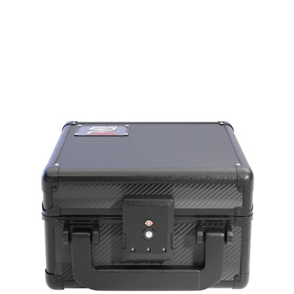 Zion Cases Slab Case GO Carbon Fiber – Holds Up to 25 Graded Card Slabs, TSA-Approved Locking Case, High-Grade Foam Interior, Trading Card Storage & Travel Case (PRE-ORDER)