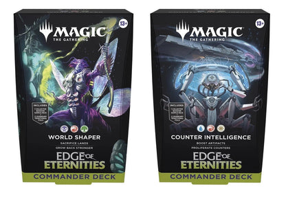 Magic: The Gathering TCG Edge of Eternities Commander Deck Set of 2