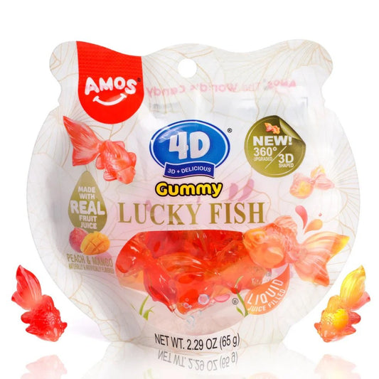 Amos 4D Gummy Lucky Fish Candy