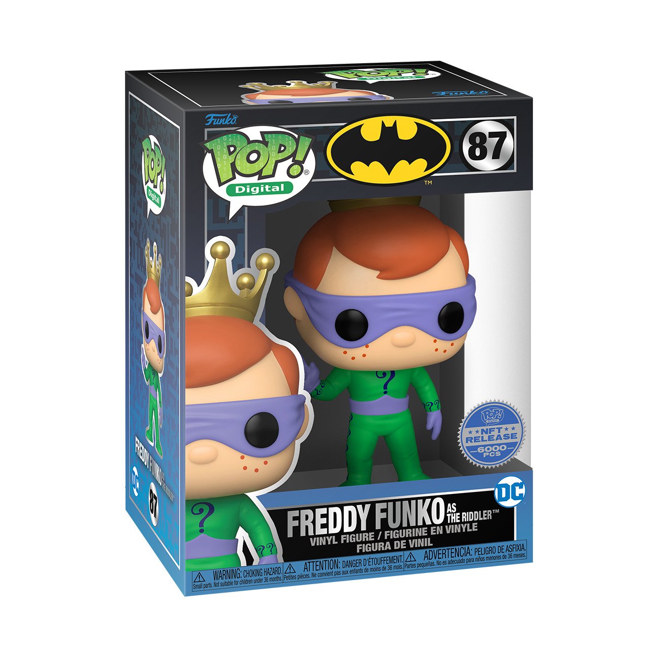Funko Pop! Vinyl: DC Universe - Freddy Funko as the Riddler #87 (Digital Pop!)