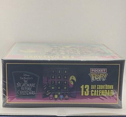 New Nightmare Before Christmas FUNKO Advent Calendar 13 Day Black Lite Halloween