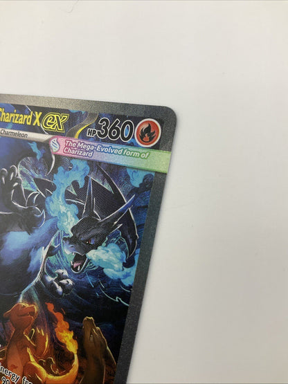 2025 Pokemon Phantasmal Flames 125/094 Mega Charizard X ex SIR / NM 🔥