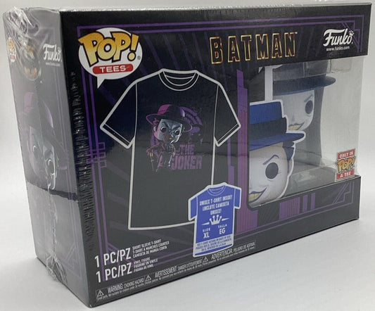 Pop! Tees DC Batman (1989) The Joker Xtra-Large Only In Pop! & Tee