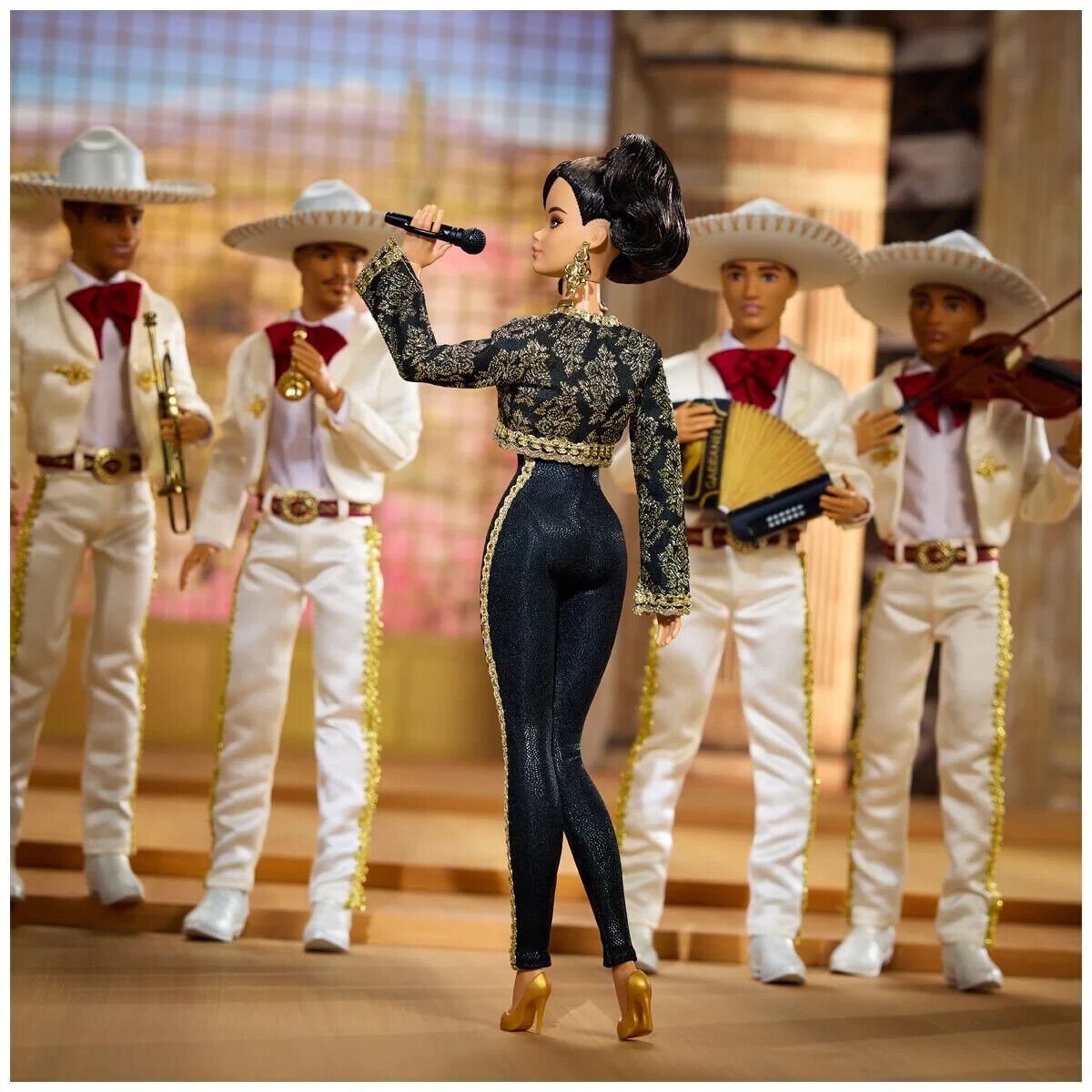 Juan Gabriel Barbie Signature Doll – Celebrating the Iconic Mexican Singer and Songwriter – Día de los Muertos Tribute Music Collector Series by Mattel