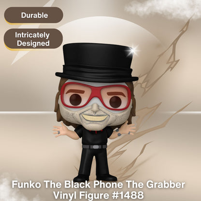 The Grabber Funko Pop! Movies Black Phone The Movie - Approx. 4 1/2" Collectible Vinyl Figure #1488 with Display Box Protector Case