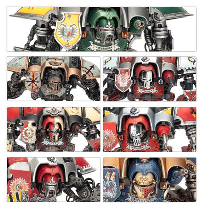 Warhammer 40K Imperial Knights Knight Questoris Model Kit – Multipart Plastic War Machine Figure with 6 Build Configurations for Warhammer 40,000 Armies (PRE-ORDER)