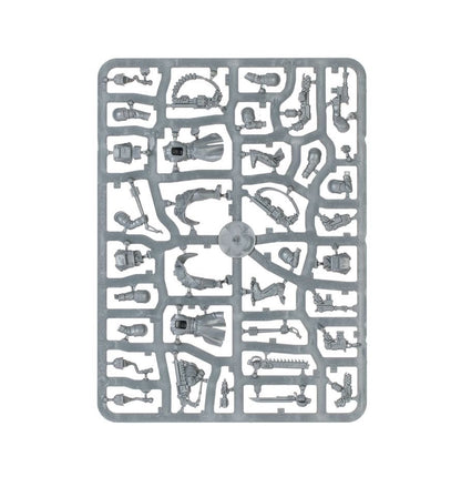 Warhammer 40,000 Astra Militarum Death Korps of Krieg Combat Engineers Set – 5+1 Plastic Miniatures Kit with Customisable Weapons, Remote Mine, Transfer Sheet, Citadel Bases (PRE-ORDER)