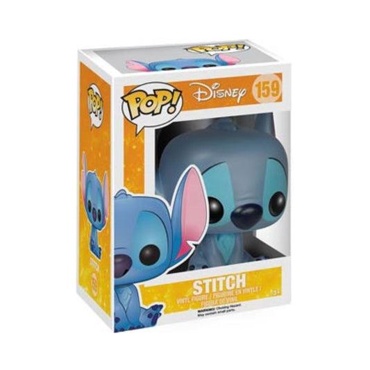 Seated Stitch Funko Pop! Disney Lilo and Stitch - Approx. 3 3/4" Collectible Vinyl Figure #159 with Display Box Protector Case