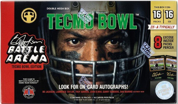 2026 Bo Jackson Battle Arena Tecmo Bowl Edition Double Mega Box