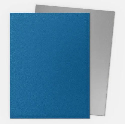 Dragon Shield Dual Matte Sleeves Blue & Silver 100 ct – 25th Anniversary Special Edition, Matte Dual Card Sleeves with Silver Interior, Standard Size TCG Protection
