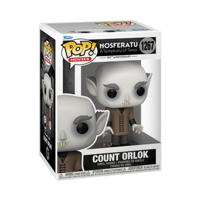 Count Orlok Funko Pop! Movies: Nosferatu A Symphony of Terror - Horror Collectible Vinyl Figure #1267 with Window Display Box