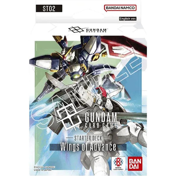 Gundam TCG Starter Deck 02 ST02 – Wings of Advance (English Version)