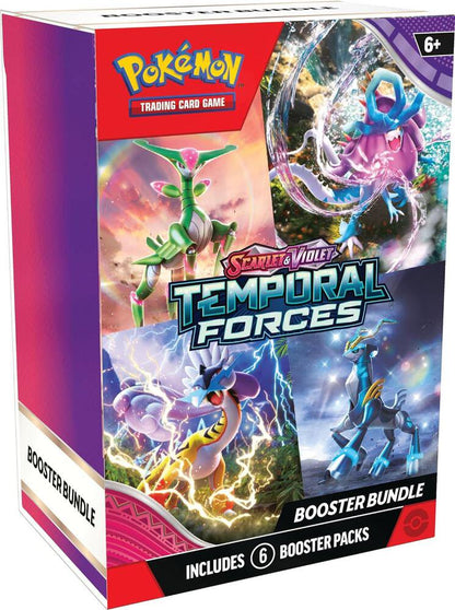 Pokemon TCG Scarlet & Violet Temporal Forces Booster Bundle Pokemon Cards Trading Card Game