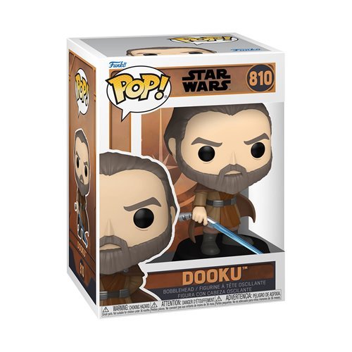 Dooku #810 Funko Pop! Star Wars: Tales of the Jedi - Approx. 3 3/4" Collectible Vinyl Figure Bundled with Display Box Protector Case