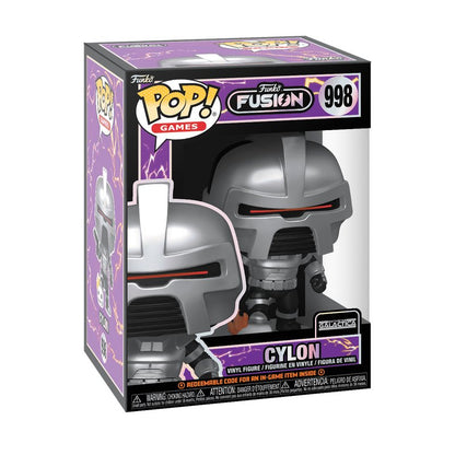 Cylon #998 Funko Pop! Games: Battlestar Galactica - 1 in 6: CHANCE OF CHASE - Collectible Fusion Vinyl Figure with Window Display Box