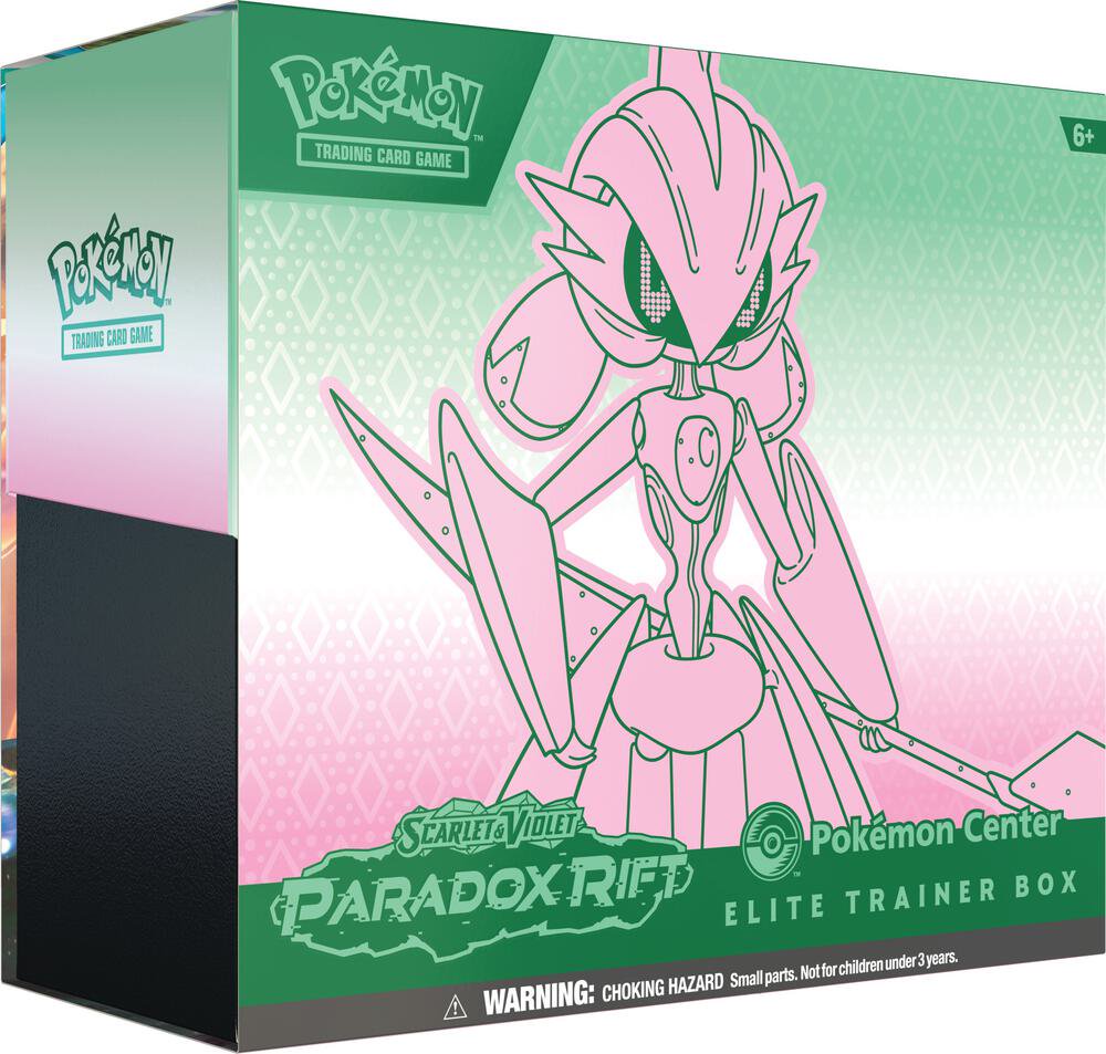 Pokemon TCG Scarlet Violet Paradox Rift Pokemon Center Elite Trainer Box