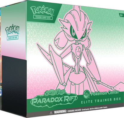 Pokemon TCG Scarlet Violet Paradox Rift Pokemon Center Elite Trainer Box