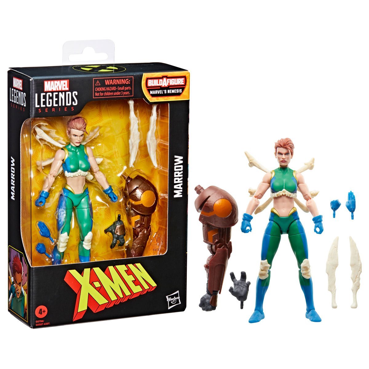 Marrow Marvel Legends Series X-Men - 6" Build A Figure Marvel's Nemesis by Hasbro